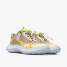 Camper Cream / Beige / Light Grey / Neon Yellow Sneakers Womens - Crclr Online Ireland | IKXTG2897